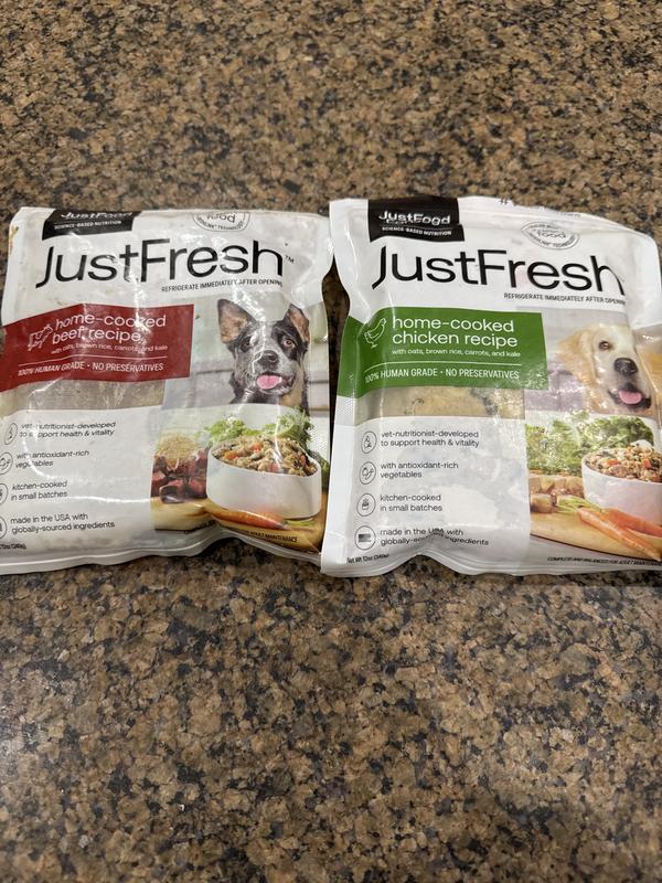 Hard to open pouches with food stuck inside!