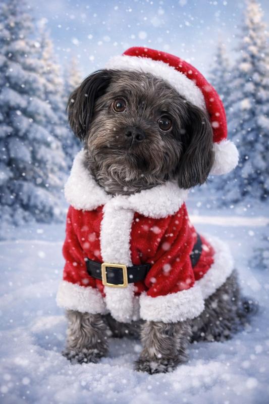 Elliott loved Christmas. He tore open his gifts by himself.