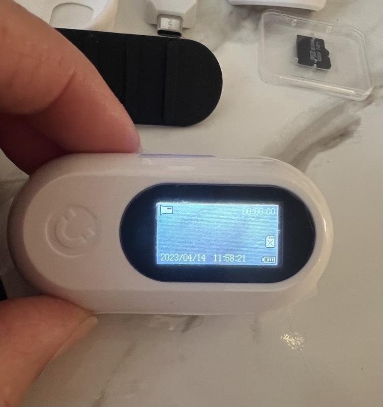 Luckylala Pet Tracking Camera Collar, White