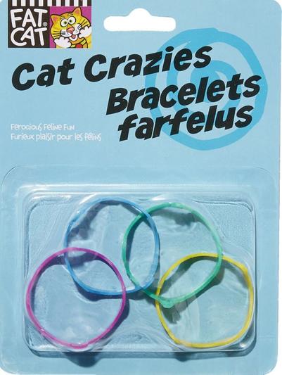 Fat Cat Crazies Playrings Cat Toy