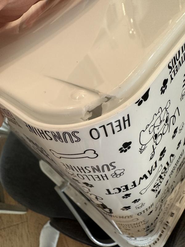 SUNGROW Sticker Chalkboard Labels for Cat & Dog Food Storage