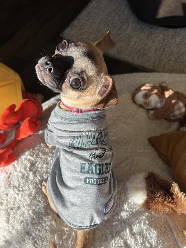 Betty rocking her Eagle's shirt