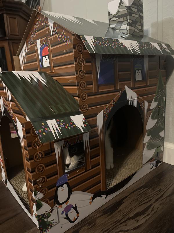 Frisco Barn Cardboard Cat House