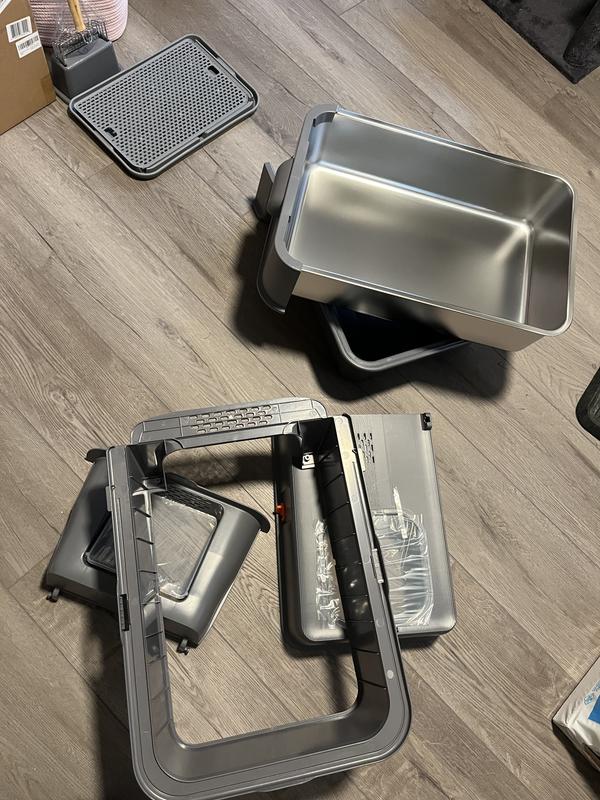 Full breaks down for thorough cleaning