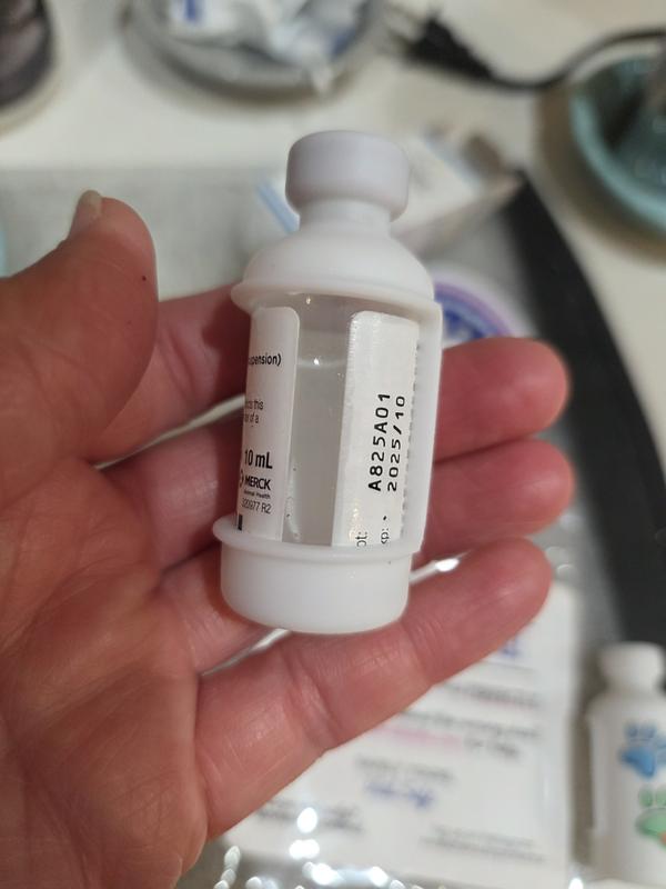 Perfect fit for Vetsulin Insulin bottle