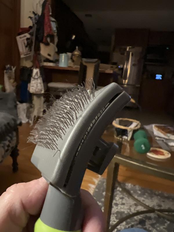 View of side where you can see it doesn’t sit right