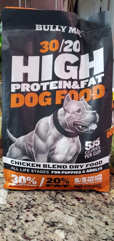 BULLY MAX 30 20 Adult High Protein Fat Chicken Dry Dog Food 40 lb bag Chewy