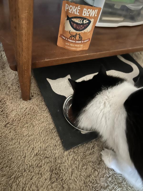 He’s loving the gravy!