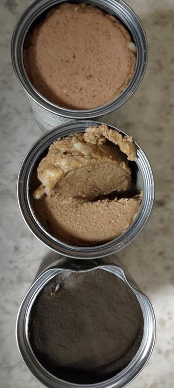 Each can was from a different shipment