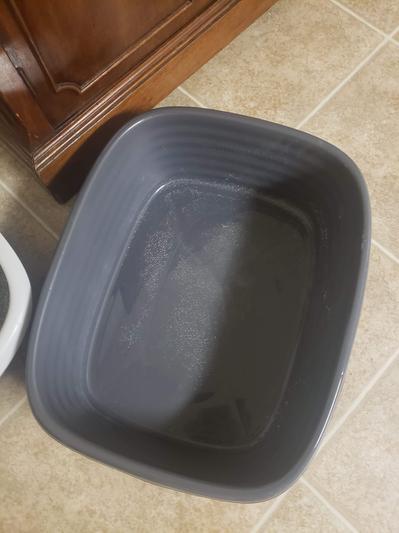 All that's left behind is a small amount of dust, but even that fades with use!