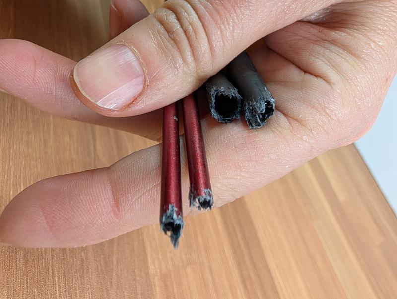 2 wands snapped in less of a day of use.