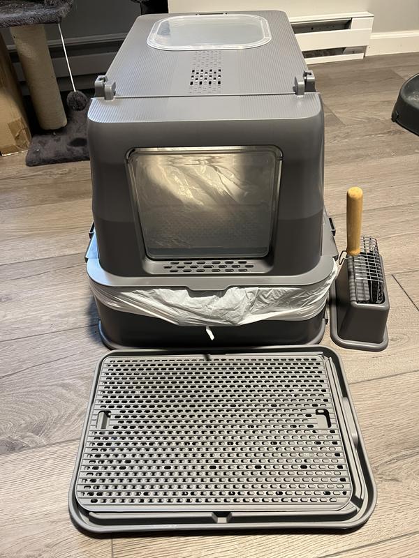 With front door. Opening is a little small