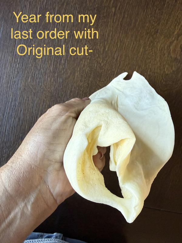 bottom of ear from last order