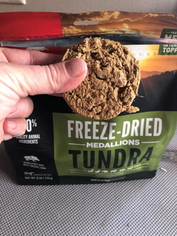 Tundra freeze clearance dried dog food