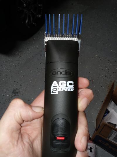 Andis agc 2 speed best sale clipper combs