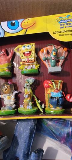 Spongebob Plankton Aquarium Ornament