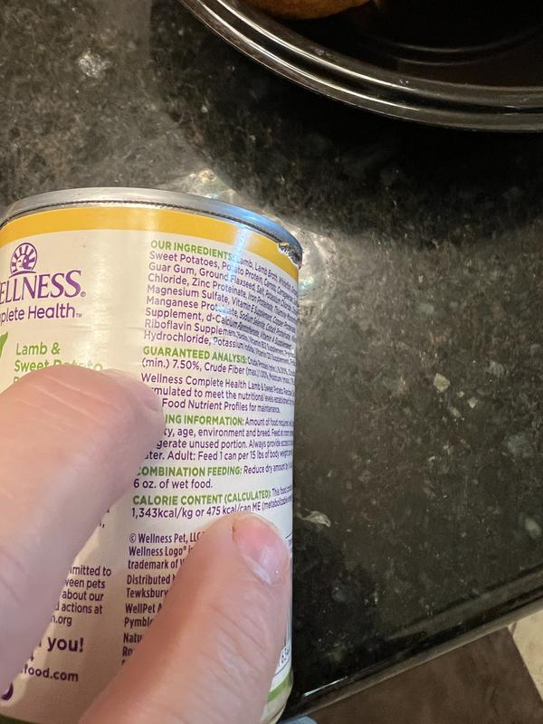 Example on one of the least dented cans