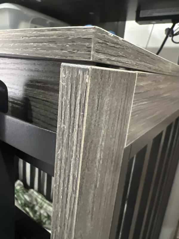 Pieces did not flush perfectly