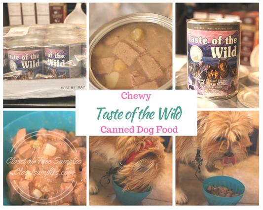 Chewy taste of clearance the wild dog food