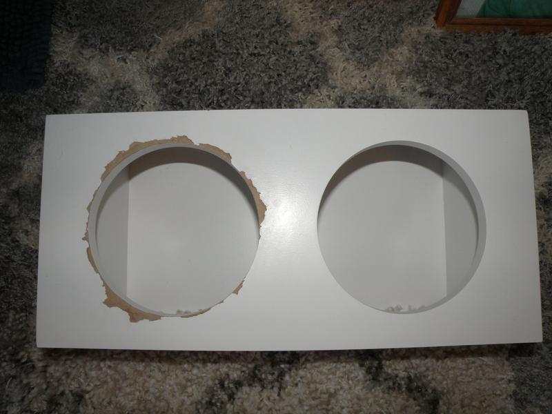 Major paint loss