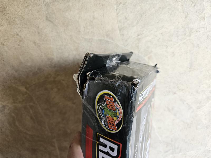 Package had clearly broken open