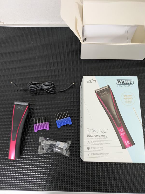 WAHL Bravura2 Cat, Dog & Horse Clipper, Brilliant Rose - Chewy.com