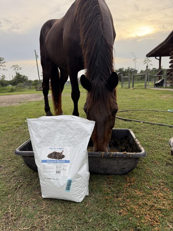 Easy to feed and my horses consume it without argument.