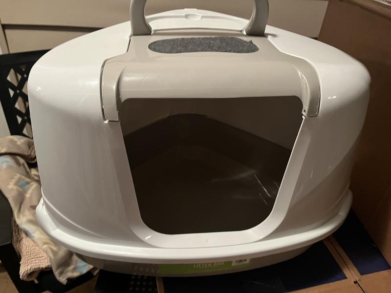 Litter Box Missing door flap when delivered