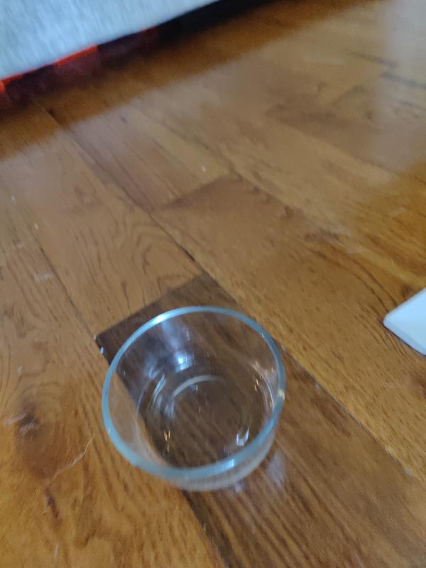 Licked the bowl clean