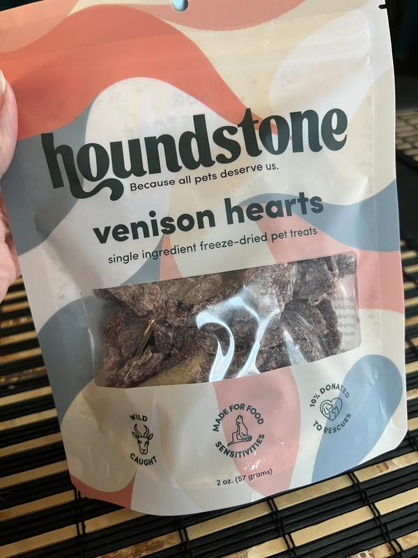 Aspen lovin her treats!