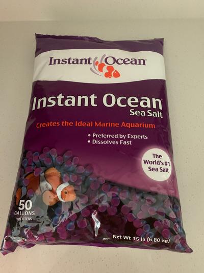 Instant ocean shop 50 gallon