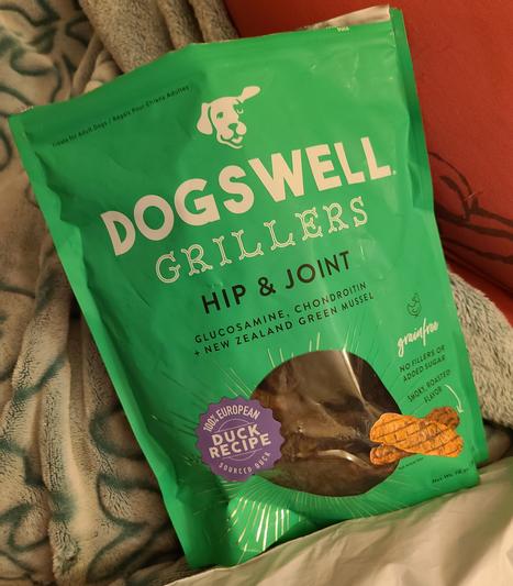 Dogswell Hip & Joint Grillers Duck Recipe Grain-Free Dog Treats