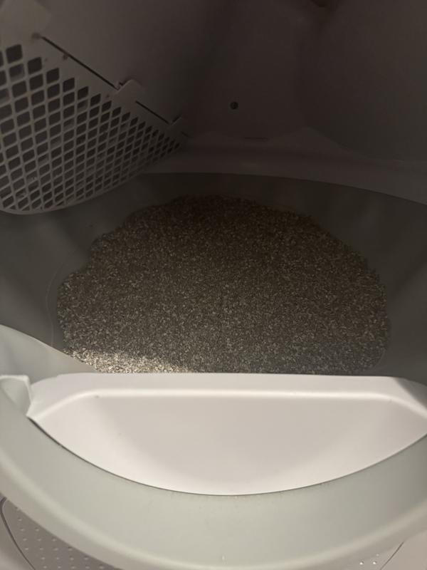 It levels the litter out when it’s done