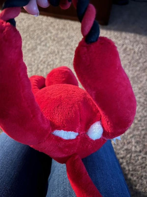 tear at bottom seam from both sides