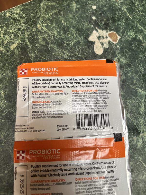 Ingredients and directions