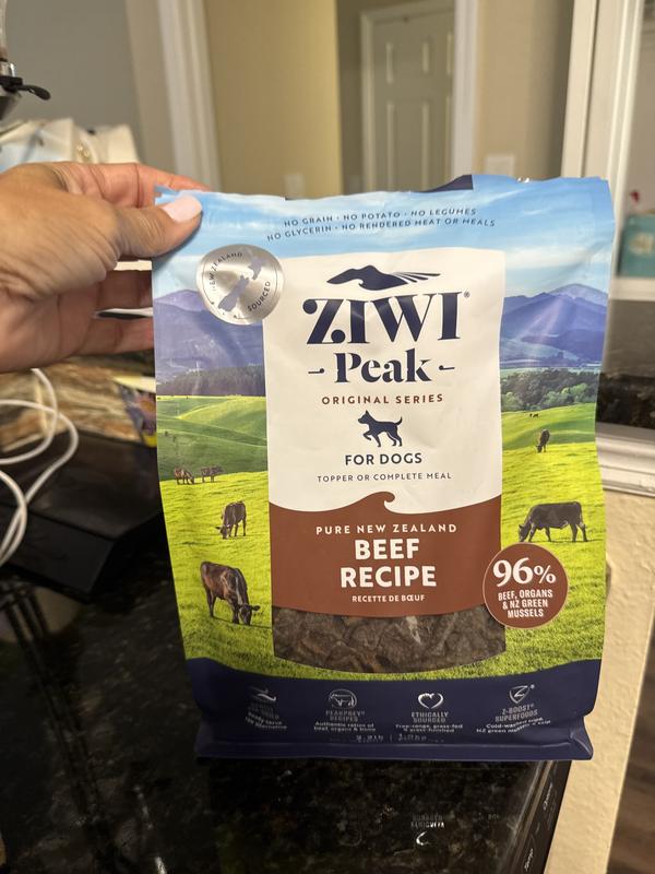 ZIWI Peak Beef Grain-Free Air-Dried Dog Food, 140.8-oz bag - Chewy.com
