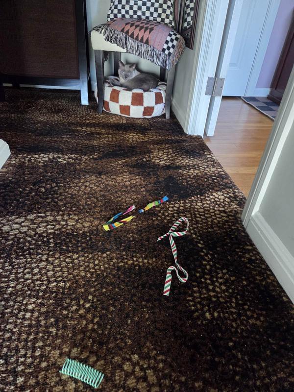 Dean and his collection of string toys