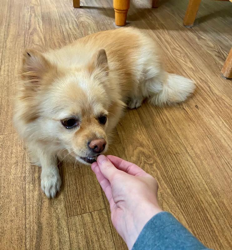 "Finally!" he thinks...