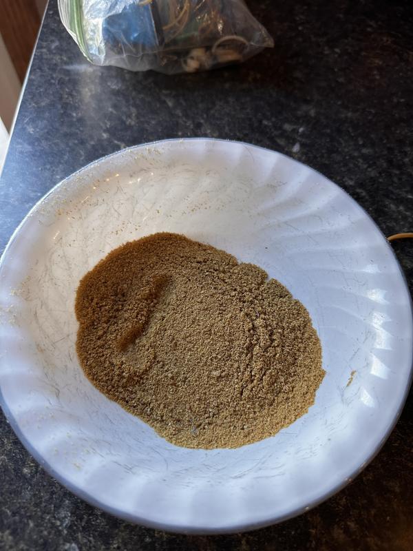 This is what came out each 2-cup feeding