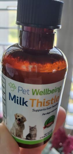 Pet wellbeing hot sale milk thistle