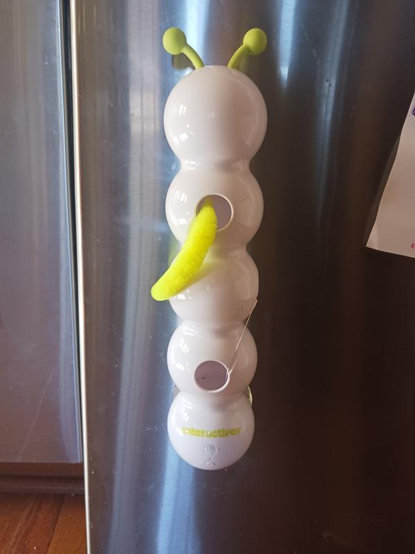 Toy affixes well to the door of my refrigerator