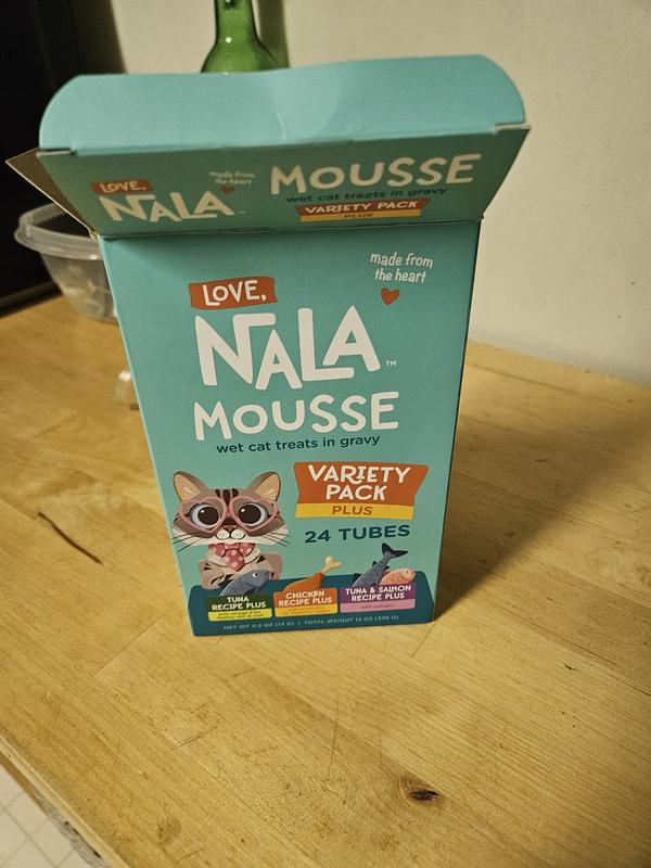 Nala mousse cat treats