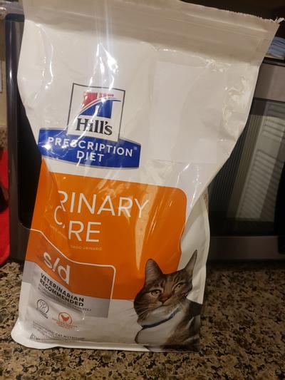 HILL S PRESCRIPTION DIET s d Urinary Care Chicken Flavor Dry Cat