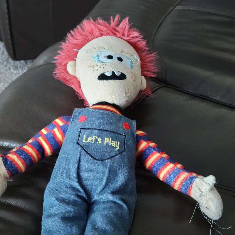Chucky with all his hand surgeries