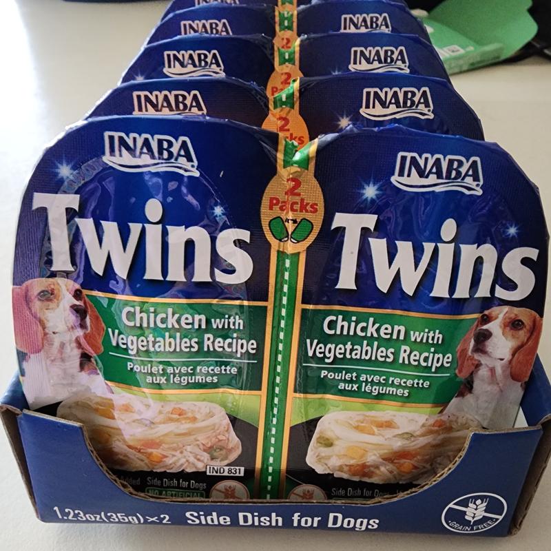 The container of food packs as delivered.