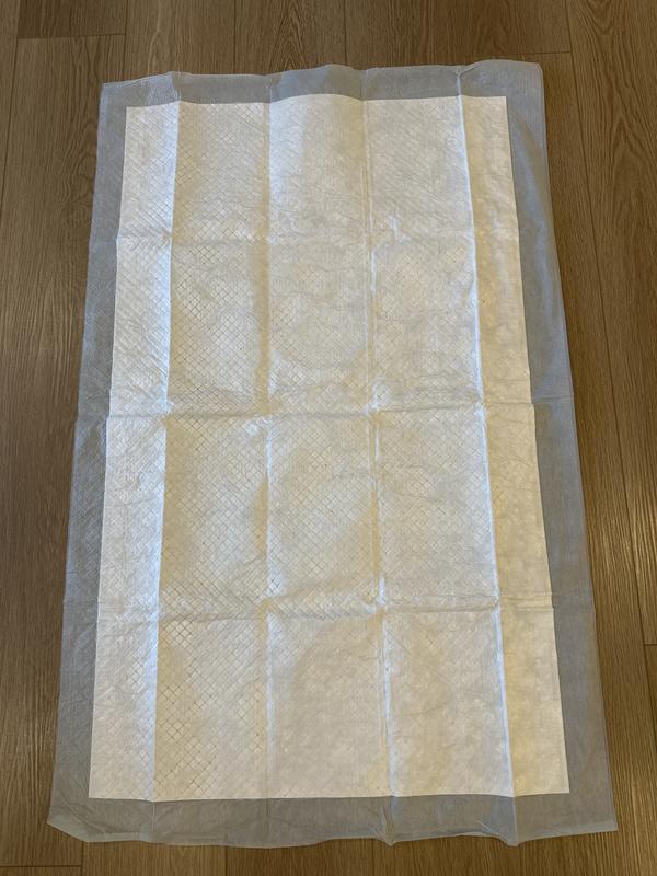 Top of item showing size and shape