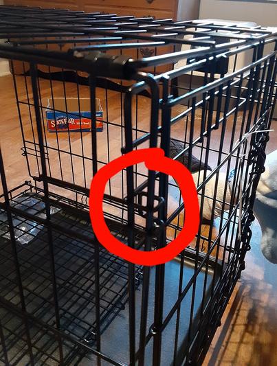 Circled is where it wouldn't line up