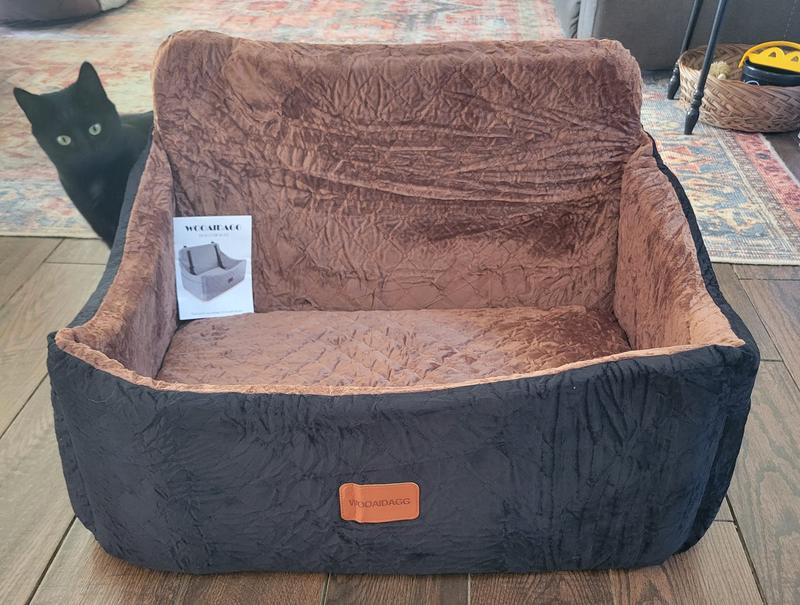 Car seat includes directions for care and installation