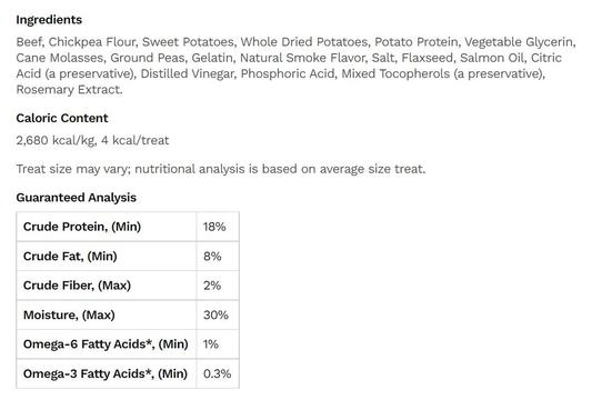 American Journey Beef Recipe Grain-Free Soft & Chewy Training Bits Dog Treats