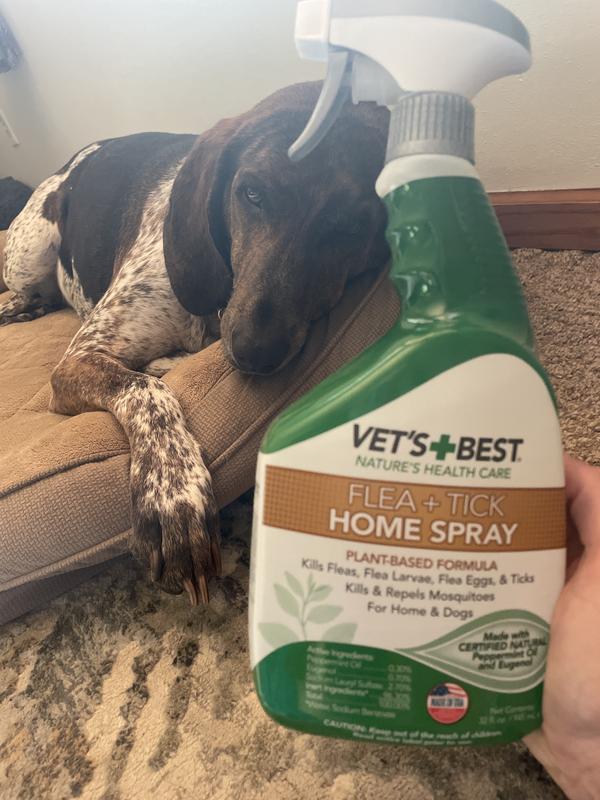 Vet's best flea and tick clearance home spray for cats reviews